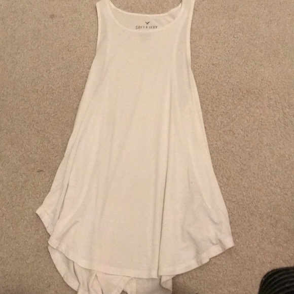American eagle soft and sexy white tank top. - Picture 1 of 1